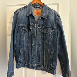 Levi’s denim jacket.
